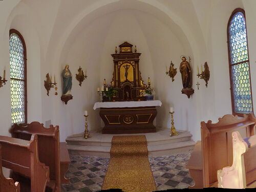 Altar der Kreuzkapelle zu Gstatt